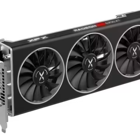 Used XFX Original AMD Radeon RX6700XT 12G 7nm 192bit Double fan Graphics AMD Video Desktop PC Game M