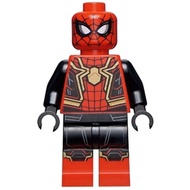 Original Lego Marvel Super Heroes - Spider-Man (Large Gold Spider) Integrated Suit 76185 76261 Minif