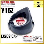 Y15 Y15Z Y15ZR MUFFLER END CAP EXHAUST EKZOS COVER MATTE BK penutup tutup mulut hitam 2PV-E4799 YAMA