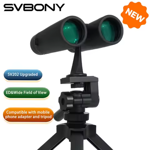 Svbony SV202 Upgraded Binoculars Wide Field of View ED 8x32/8X42/10X42mm Bak4 Prism IPX7 Waterproof