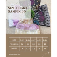 (NB-9Y) SAMPIN 3D BABY/KIDS FORTUNA