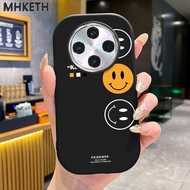 MHKETH Case For OPPO Find X8 5G Hot Selling Silicone Phone Design Keep Smiling
