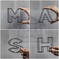 Iron Art Letter Decoration