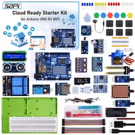 52Pi Cloud Ready Starter Kit for Arduino UNO R4 WiFi IoT Integration Sensors