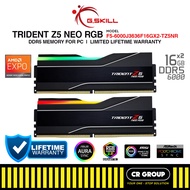G.SKILL Trident Z5 Neo RGB DDR5 6000/6400/7200MHz CL32/CL34/CL36 RAM - 2x16GB/2x24GB/2x32GB (Limited