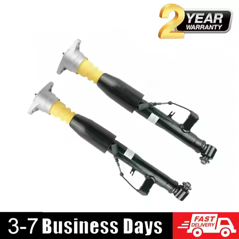 1 Pair Rear Shock Absorber Struts w/Electric For Audi A6 S6 C6 Avant Quattro 05-11 4F0616031K, 4F061