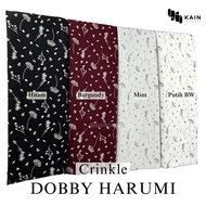 0.5 meters Crinkle Cringkle Kringkle Dobby Harumi Fabric Material