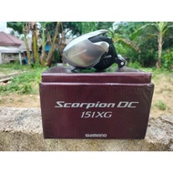 Pancing/ Shimano Scorpion DC 151XG Second Like NEW Made In Japan Reel Mulus Terawat