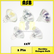 (1pc) Novilite Halogen Bulb 2 Pin ( 12V )