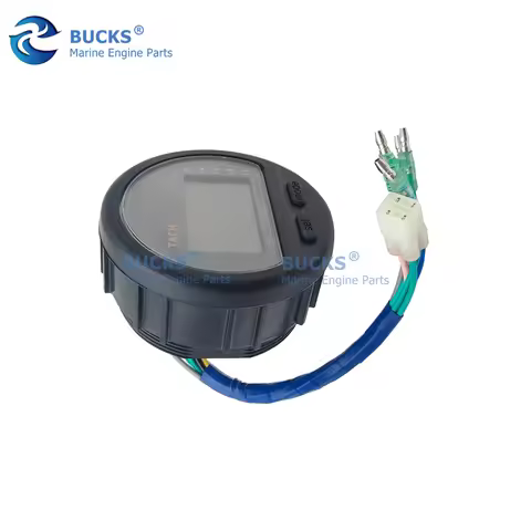 6Y5-8350T-D1 6Y5-8350T-20 Digital Multi-Function Tachometer Gauge For Yamaha Outboard Engine