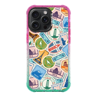 HI-SHIELD Stylish เคสใสกันกระแทก iPhone รุ่น Stamp1 [เคส iPhone15][เคส iPhone14][เคส iPhone13]