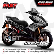 Decal Aerox 155 Old Full Body Sticker Aerox 155 Old Cool Striping Aerox 155 Old Aerox Fullbody Stick