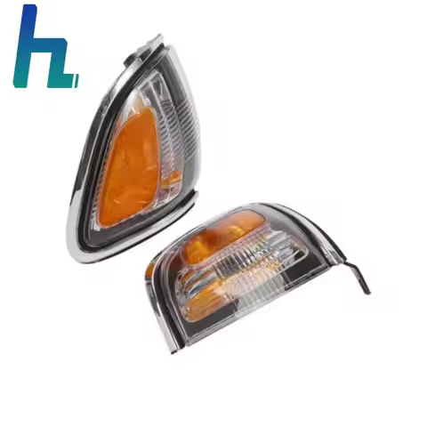 81620-04080 81610-04080 NEW Set Of Left & Right Chrome Park/Marker Lamps Genuine FOR 2001- 2004 TOYO