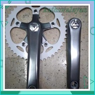 EXCLUSIVE GIR/CRANKSET/CRANK FIXIE SINGEL SPEED 46T BIKE SET!!