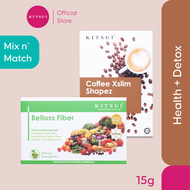 KITSUI Coffee Xslim + Belloss Fiber | Slimming