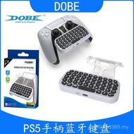 Chat PS5 Can PS5 Bluetooth External P5 Keyboard Bluetooth Keyboard Handle Keyboard with Clip Wireles