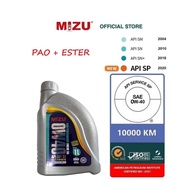 [PAO + ESTER] MIZU 0W40 1L Fully-Synthetic Engine Oil minyak pelincir hitam bmw benz Honda audi Toyo