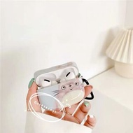 （全場最平😍預訂優惠）宮崎駿 龍貓 貓咪 貓貓頭造型 airpods 3 耳機殼 耳機套 totoro AirPods airpods pro case日本動漫 漫畫 demon slayer: ki