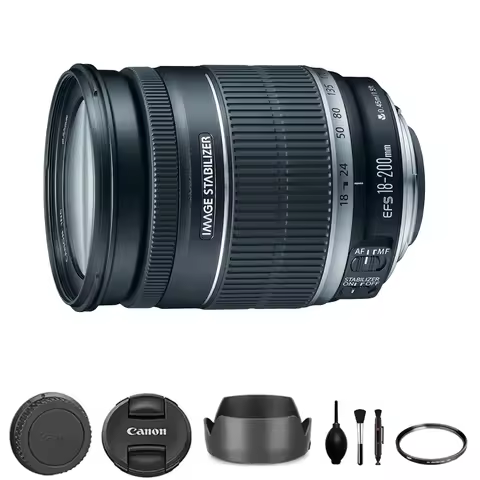 Canon EF-S 18-200mm f/3.5-5.6 is Standard Zoom Lens for Canon DSLR Cameras