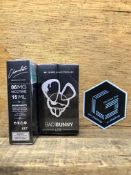 Salt Bad Bunny Lite Banana Chocolate Custard 2X 15Ml 3Mg 6Mg Liquid