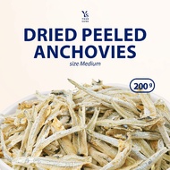 Dried Peeled Anchovy Small / Medium 200g Seafood Groceries Food Anchovies Wholesale Quality