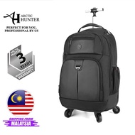 Arctic Hunter i-Cruise Trolley Bag 4 Wheels 360degree Multicompartment Laptop Trolley Backpack (15.6