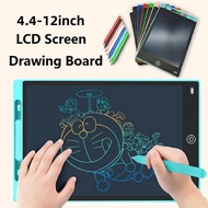 SG Stock 4.4-12inch Kids LCD Writing Pad Writing Tablet Drawing Pad Portable Electronic Tablet Board
