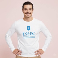 ESSEC Business School Singapore Unisex Cotton Combed Premium Long Sleeve T-SHIRT