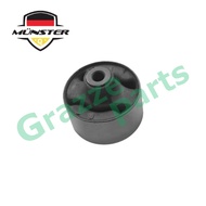 Münster Trailing Arm Bush Rear 4120A001 for Mitsubishi Airtrek 2.0 L CU2W 4G63 4G63T 2WD 4WD Auto 20