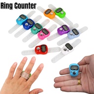 LED Electronic Finger Counter Handheld Knitting Stitch Marker Key Number Count Digital Counter