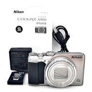 【Excellent】 Nikon Digital Camera COOLPIX A900 35x Optical Zoom 20.29 Megapixels Silver A900SL