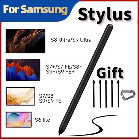 For Samsung S Pen for Samsung Galaxy Tablet S8 S7 FE S6 Lite S7+ S8+ S9 S9FE Tablet Pen Stylus Touch