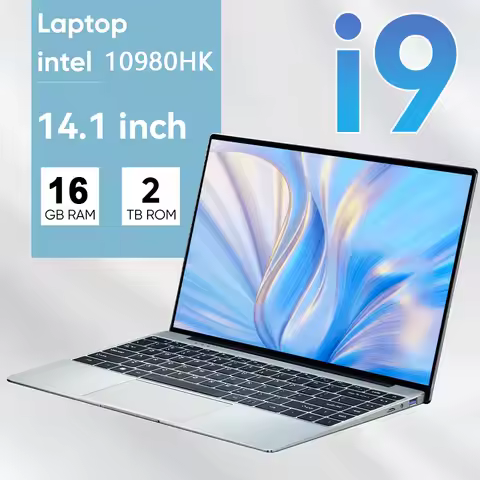 14.1“ Potrable Laptop Computer Windows 11 Pro Intel Core i9 10980HK laptops Gaming 16GB RAM 1TB 2TB 