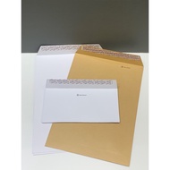 C4 Peel & Seal White & Goldkraft Envelope Anchor Brand ( FOC DL 10pcs )