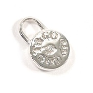 【日本直送 中古美品】ティファニー TIFFANY&Co. ペンダントトップ 1837 ラウンドロック シルバー925/ダイヤモンド