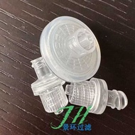 Micro W 14Mm Liquid Filter, Translucent 20Mm Male And Female Threaded Port Filter, 28Mm Gas Univers