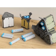 Missile Pod-style Battery Holder AA/AAA /3Hatch Type