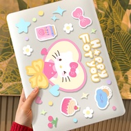Shesell macbook Case (Matte Surface)Hello Kitty Air13 M5 Air15 Neo13 For Transparent Pro13/14/16 mac