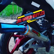 High Quality Daeng Sai4 Exhaust Pipe Muffler For Motorcycle 51mm inlet Canister Daeng Sai4/