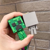 xd 3D Video Game Doll Keychain backpack Car keychain kids birthday Souvenirs