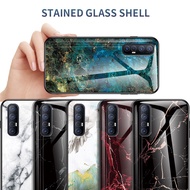 OPPO Reno 3 Case Silicone Hard Glass Armor Back Shockproof Phone Cover OPPO Reno 3 Pro Reno3 4G Casing