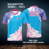 [CAN BE SOLD INDIVIDUALLY] BADMINTON VOLLEYBALL RUNNING SPORTS JERSEY - VN 72