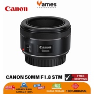 Original Canon 50mm F1.8 STM Fixed Lens For DSLR Cameras - Bokeh Lens Like New