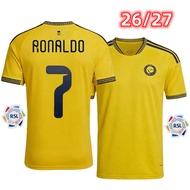 Fan Version 2026/27 AlNassrFCteam Men's Home Jersey CR7 Ronaldor Jersey