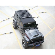 MAIKER AUTO 4x4 Multifunction roof rack platform for Jeep Wrangler JL Aluminum Roof Luggage for jeep