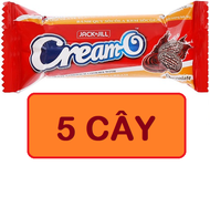 Bánh quy kem socola nhân socola CREAM-O cây 54g