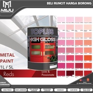 (1L) TOPLUS HIGH GLOSS (METAL/WOOD PAINT) RED SERIES