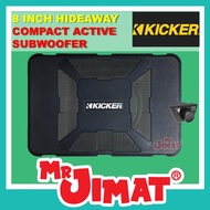 KICKER 8 Inch Hide Away UnderSeat Active Subwoofer | 11HS8