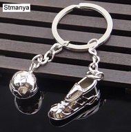 Soccer Metal Keychain Men Key Chain Soccer Shoes And Soccer Ball Car Key Chain Party Key Rngs Jewelr