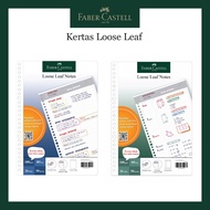 Faber Castell Loose Leaf Paper Size B5 Binder Refill/ Loose Leaf/ B5Notes